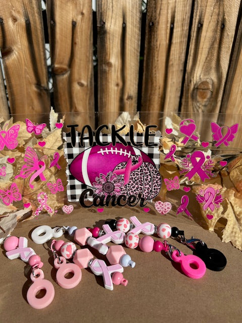 Faith Over Fear 16 oz Glass Can Cup