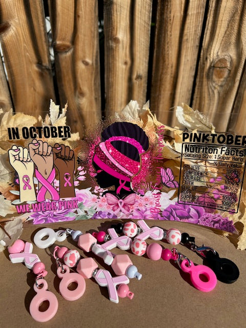 Courage Looks Good On You 16 oz Glass Can Cup